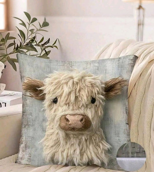 Housse de coussin Vache