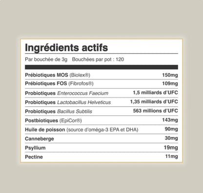 Complément probiotiques 3 pots - L endroit par Fée