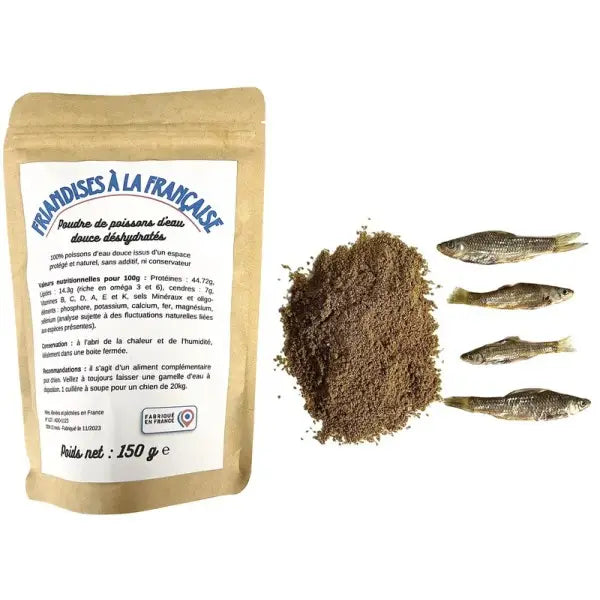 Poudre de poisson d'eau douce 150gr - L endroit par Fée