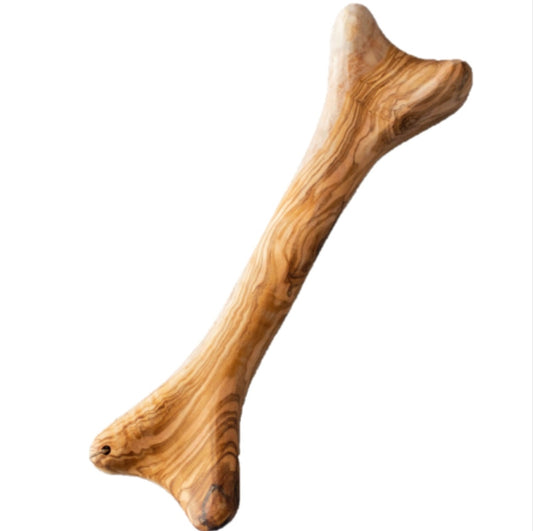 Os à mâcher en bois d'olivier taille L - L endroit par Fée